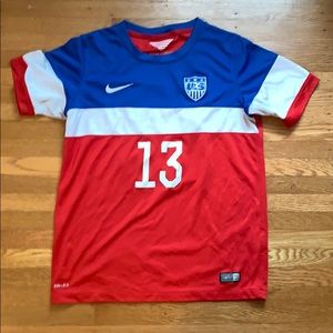 Authentic Youth 2014 Alex Morgan Jersey